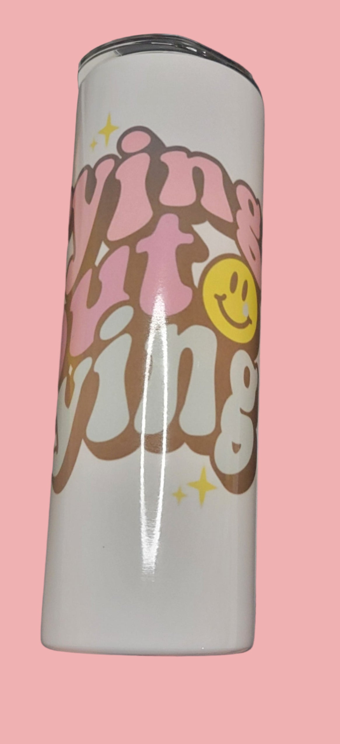 Crying but Trying Sublimation Cup