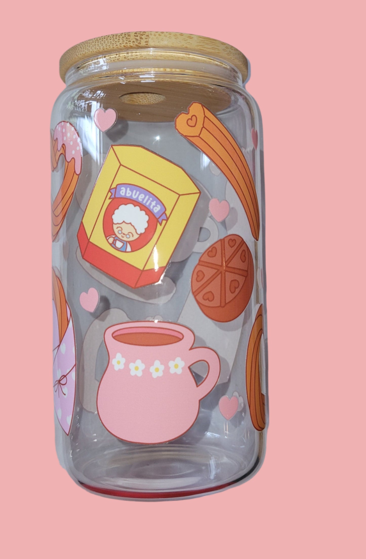 Chocolate de Abuelita Glass Cup
