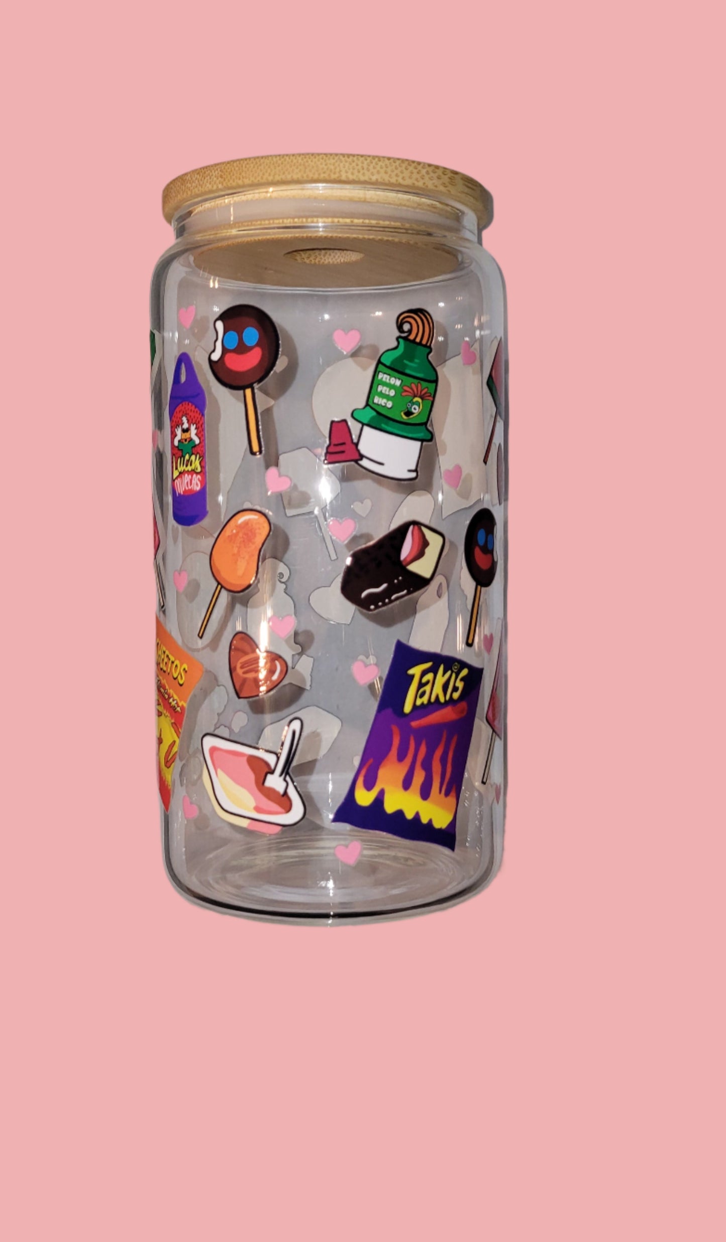 Mexican Snack Glass Cup