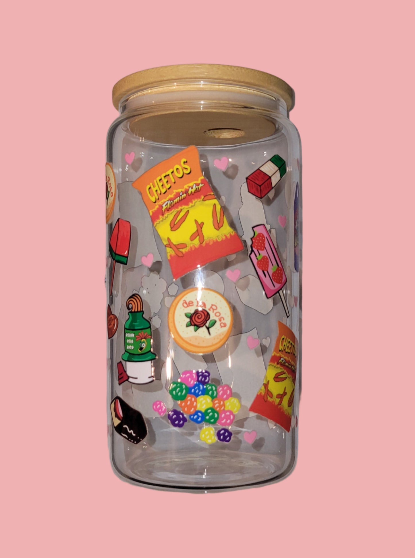 Mexican Snack Glass Cup